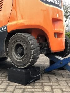 ECOSTAK Jacking Blocks Forklift Truck